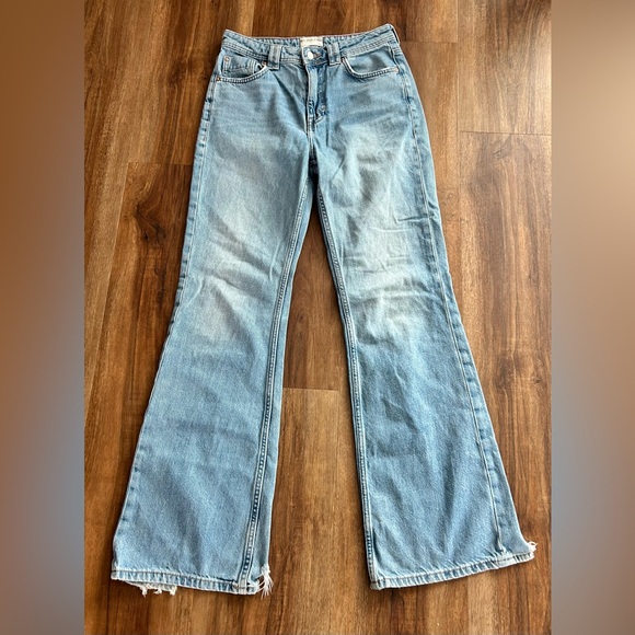 We The Free Denim - Free People We the Free Ava High Rise Bootcut jeans tag 26, size 28 light wash